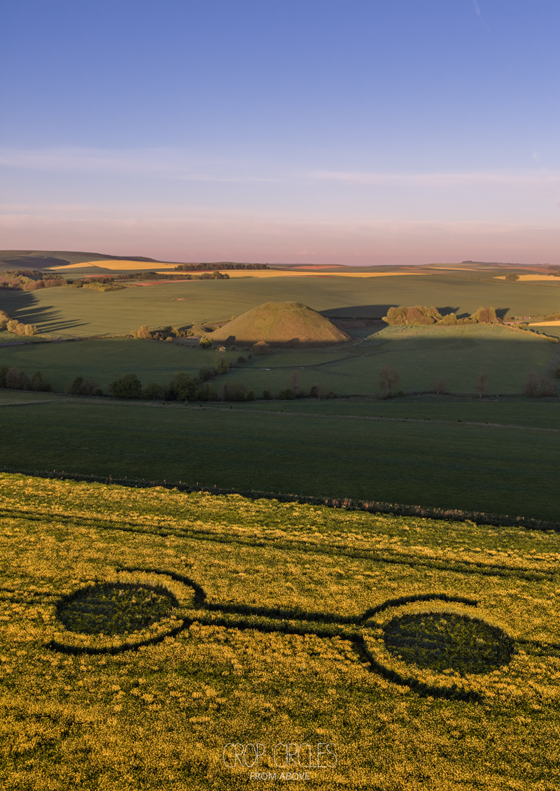 Crop Circle – Waden Hill, near Avebury Wiltshire, UK (April 29, 2026)