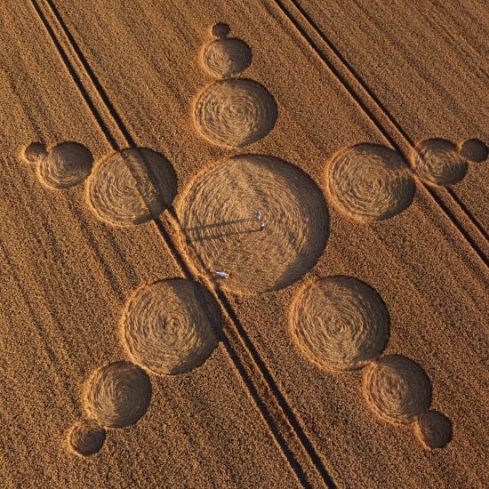 Crop Circle – South Field, Wiltshire, UK (August 03, 2022)