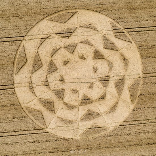 Crop Circle – Unknown Location (August 04, 2019)