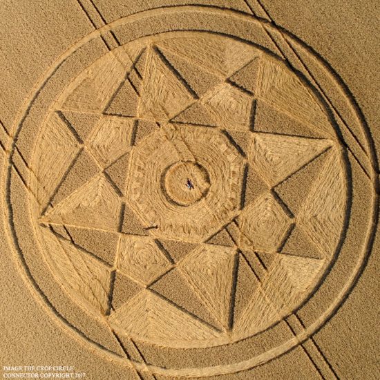 Crop Circle – Unknown Location (August 05, 2017)