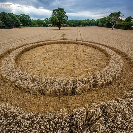 Crop Circle – Unknown Location (August 07, 2017)