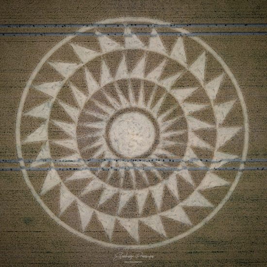 Crop Circle – Unknown Location (August 09, 2020)