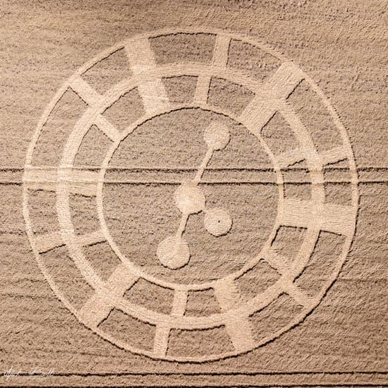 Crop Circle – Unknown Location (August 10, 2018)