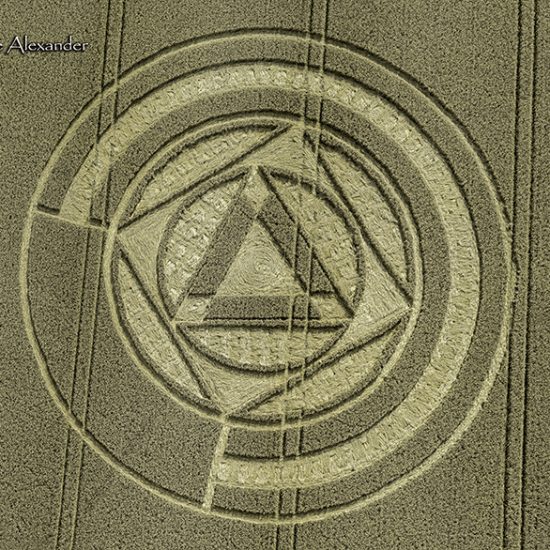 Crop Circle – Unknown Location (August 11, 2019)