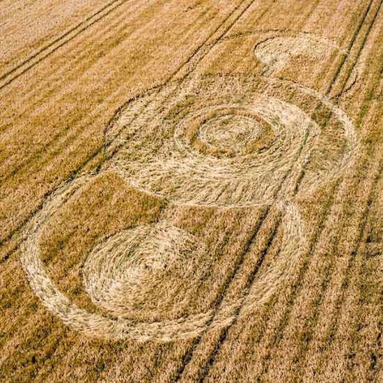 Crop Circle – Unknown Location (August 13, 2018)
