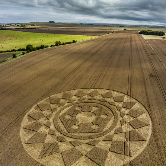 Crop Circle – Near Devizes, Wiltshire, UK (August 13, 2023)