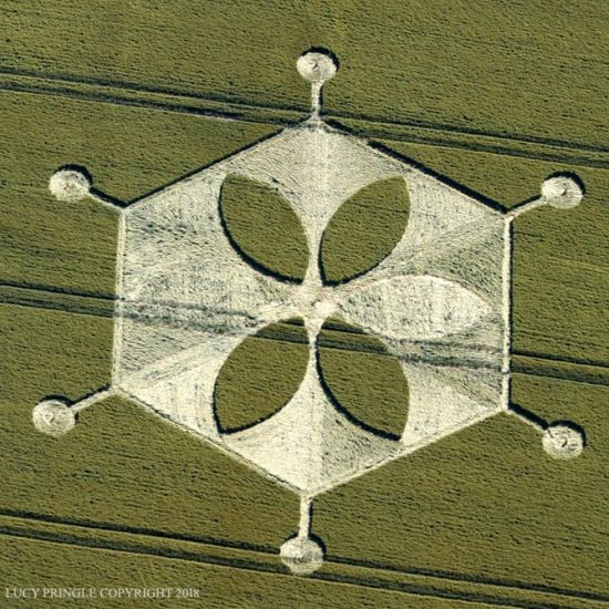 Crop Circle – Unknown Location (August 14, 2018)