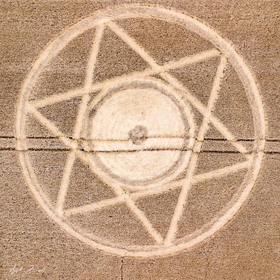 Crop Circle – Unknown Location (August 19, 2018)