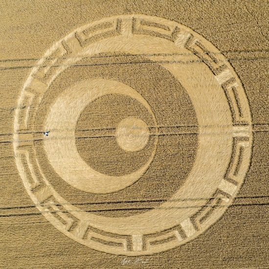 Crop Circle – Unknown Location (August 20, 2019)