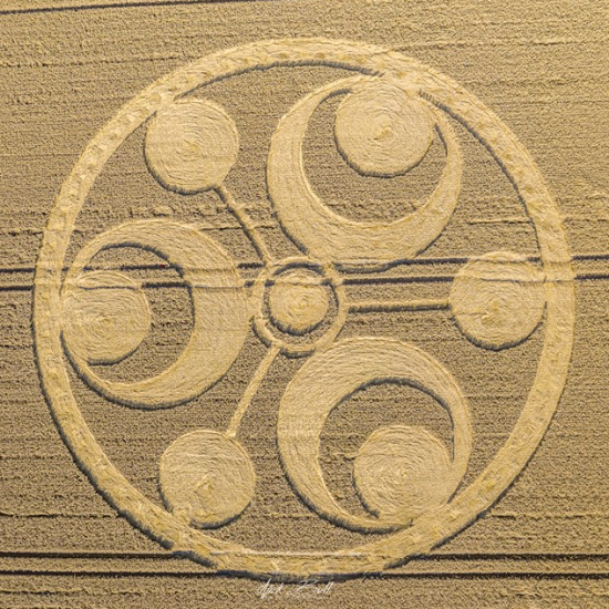 Crop Circle – Unknown Location (August 24, 2019)