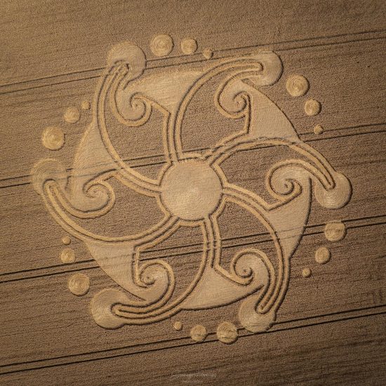 Crop Circle – nearby Hill, Near Etchilhampton, Wiltshire, UK (August 29, 2025)