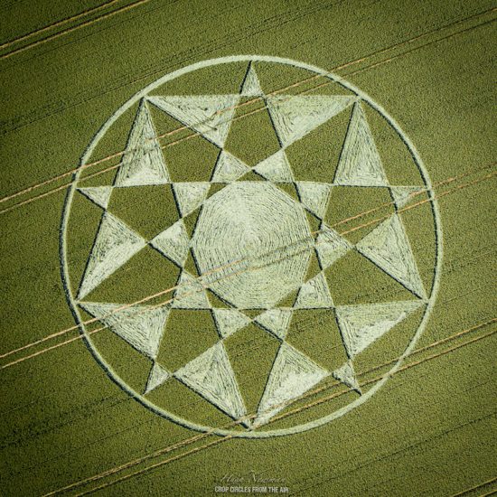 Crop Circle – Longwood Warren, Hampshire, UK (July 04, 2021)