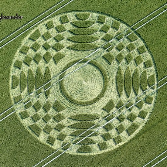 Crop Circle – Unknown Location (July 07, 2019)