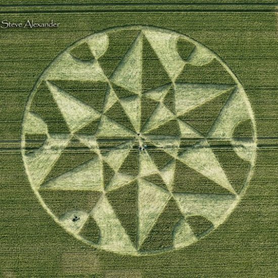 Crop Circle – Unknown Location (July 08, 2017)