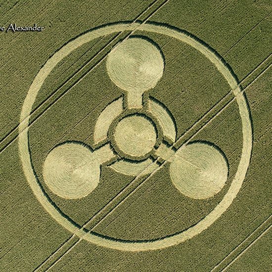 Crop Circle – Unknown Location (July 08, 2018)