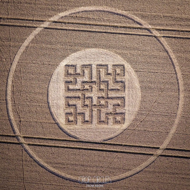 Crop Circle – Odstone Barn, Nr Wayland Smithy, Oxfordshire, UK (July 16, 2026)