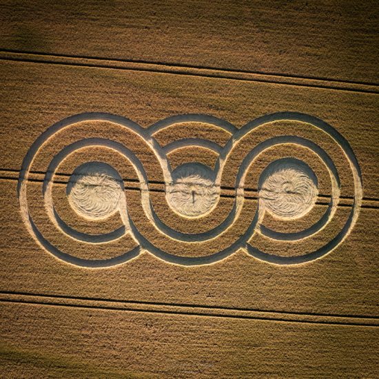 Crop Circle – Barbury Castle, Wiltshire, UK (July 18, 2022)