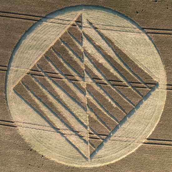 Crop Circle – Nun’s Walk, near Tufton, Hampshire, UK (July 20, 2021)