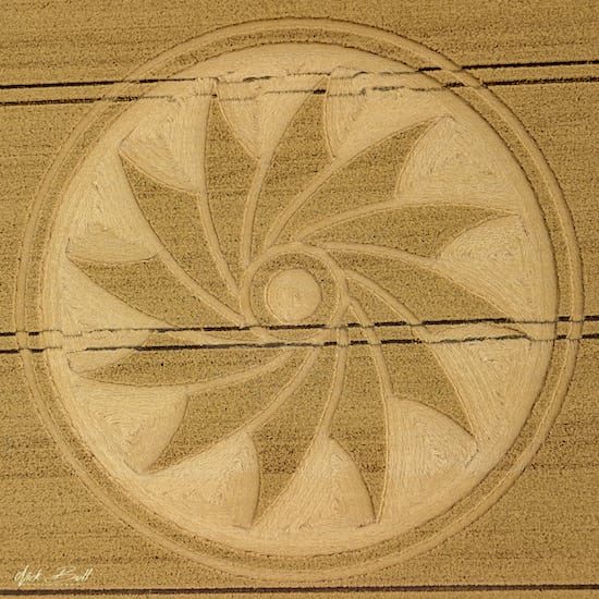 Crop Circle – Unknown Location (July 21, 2018)