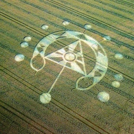 Crop Circle – Unknown Location (July 21, 2020)