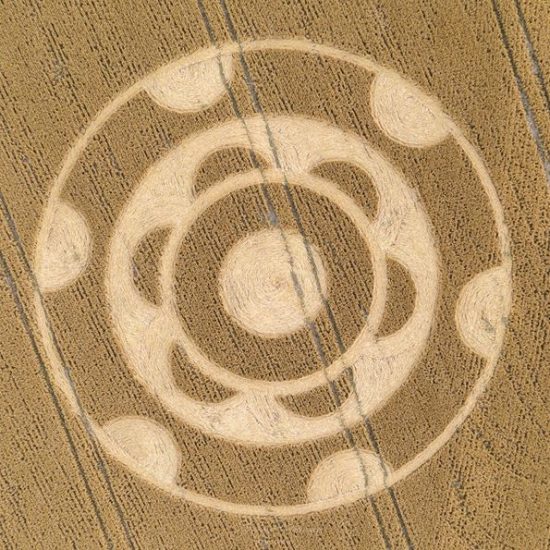 Crop Circle – Near Hackpenn Hill, WILTSHIRE, UK (July 23, 2020)