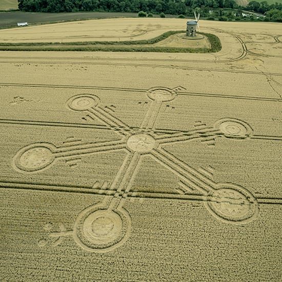Crop Circle – Unknown Location (July 26, 2018)