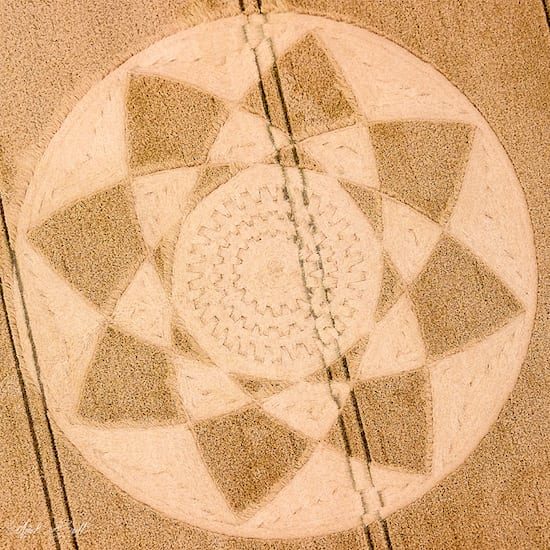 Crop Circle – Unknown Location (July 29, 2018)