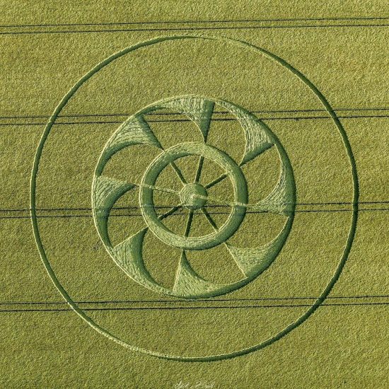 Crop Circle – Unknown Location (June 11, 2019)