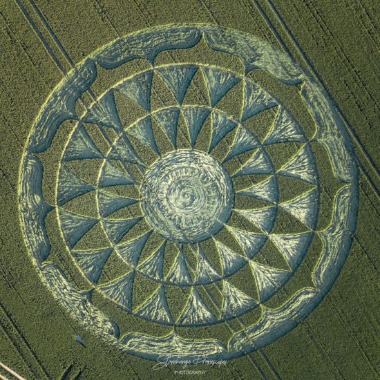 Crop Circle – Unknown Location (June 17, 2020)