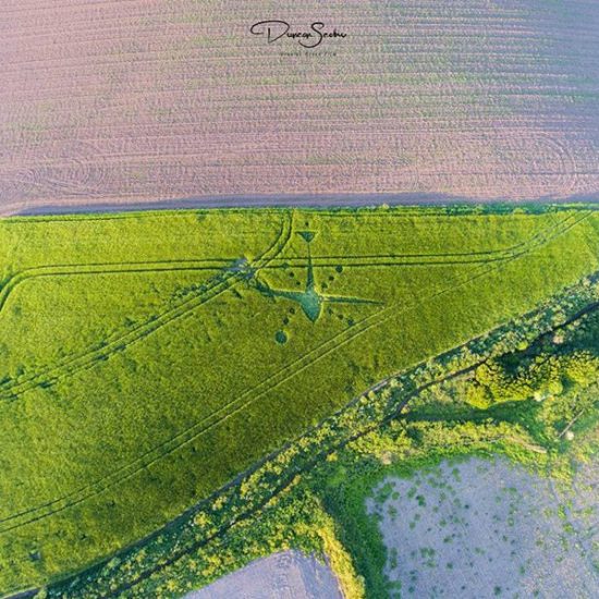 Crop Circle – Unknown Location (May 21, 2026)