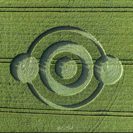 Crop Circle – Unknown Location (May 22, 2019)