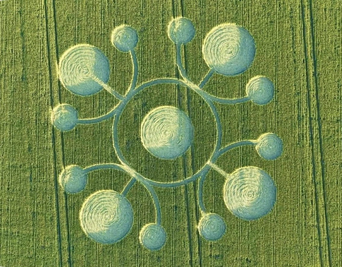 Crop Circle – White Sheet Downs, Nr Mere, Wiltshire, UK (May 22, 2026)