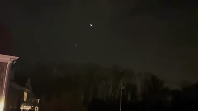 Drone Fleet At Trump National Golf Club New Jersey Jan 4 2025