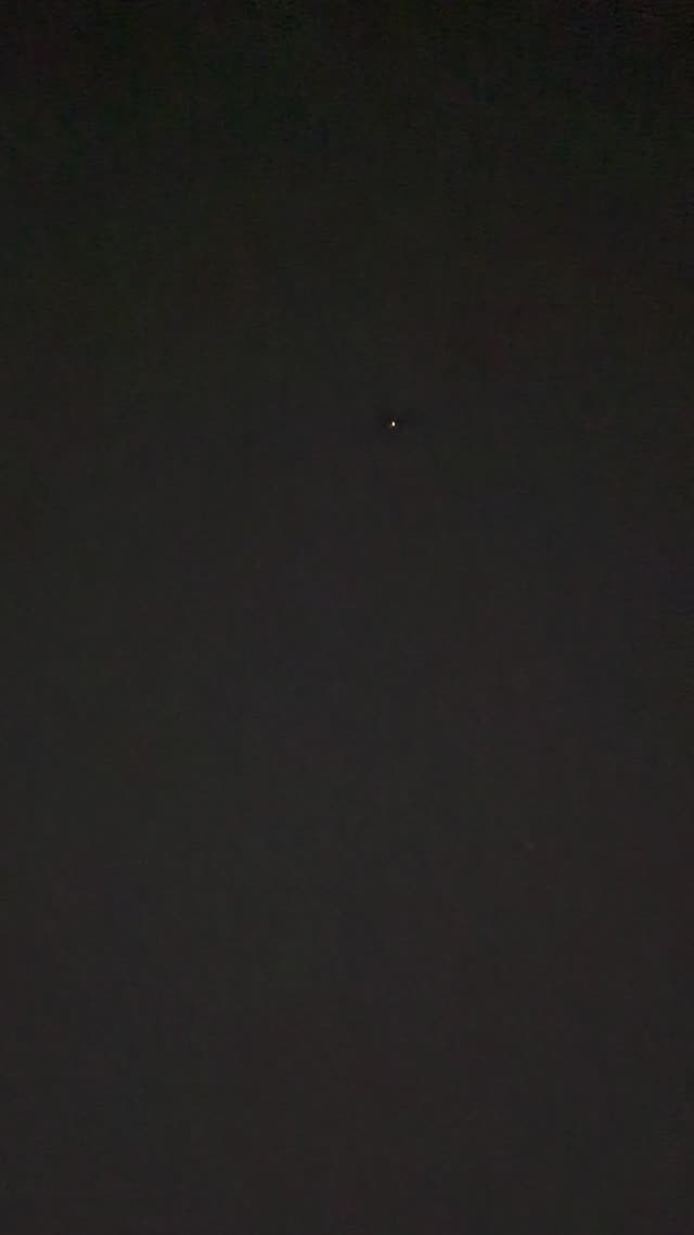 Earlier Post Got Deleted. But This Was Seen And Recorded In East TX