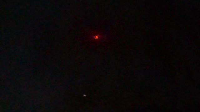 First Post Deleted. Denver, Co. 12.11.24. Drone Helicopter Orbs Shooting Star