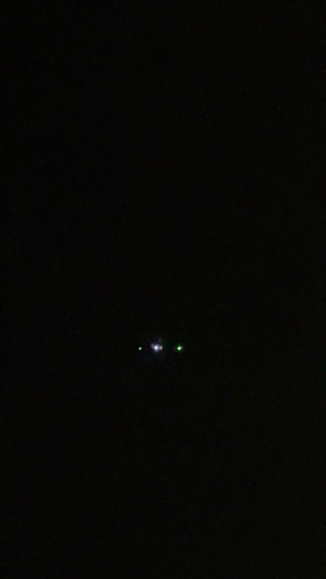 Flickering Light As Drone Flys By The Area In NJ