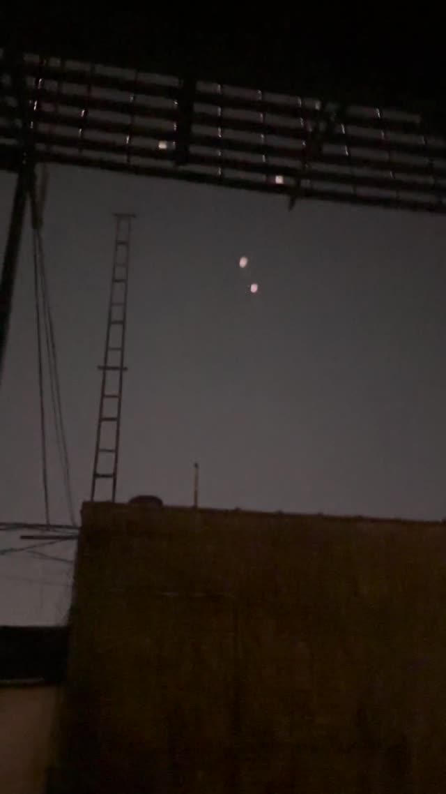 Just Saw These Round White Orbs Shooting Through The Sky In Astoria Wtf Is This