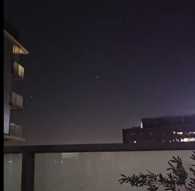 Lights Over Melbourne. 5th Of December