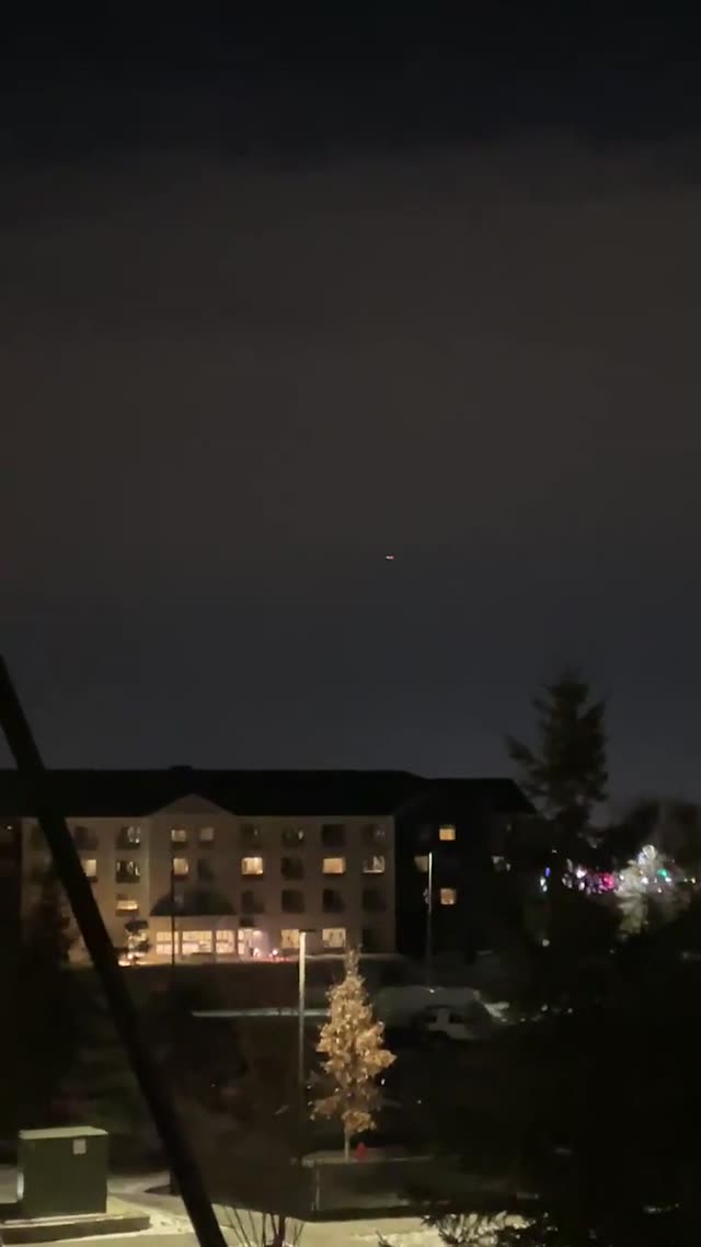 Literally Hovering Then Taking Off. Minneapolis Area