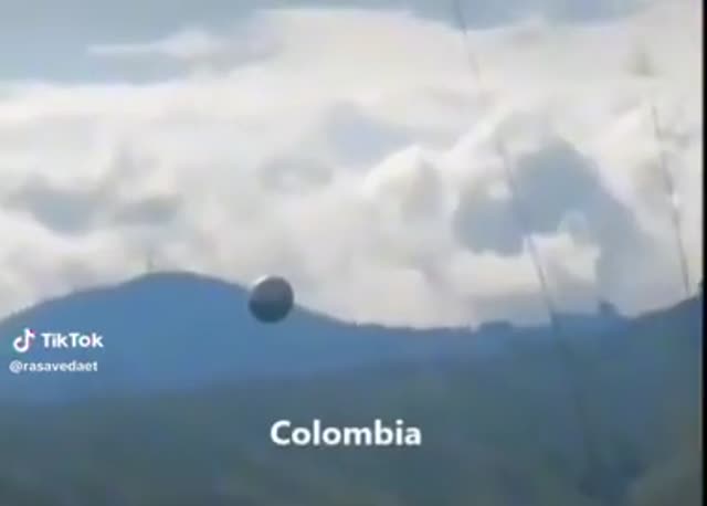 Metallic Sphere Spotted in the Jungles of Colombia