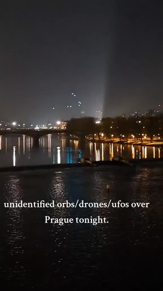 Orbs Over Czeska Prague - Jan 6 2025
