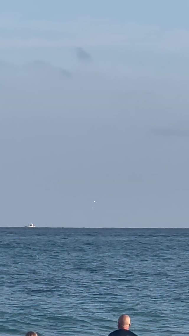Orbs Spotted Off The Coast Of West Palm Beach FL