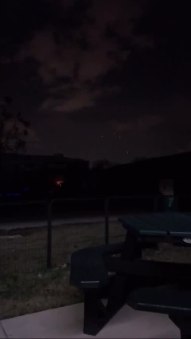 Austin Tx Xmas Eve. Lights, Drones Please Tell Me What You Think.