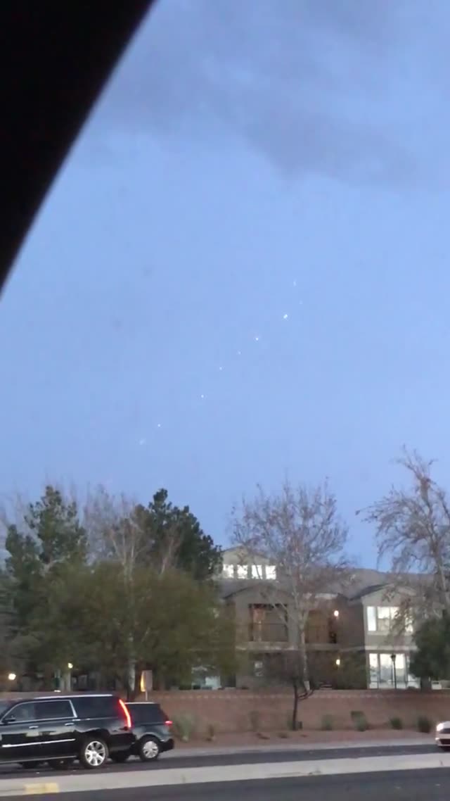 Ufos Attacking Each Other In Nevada