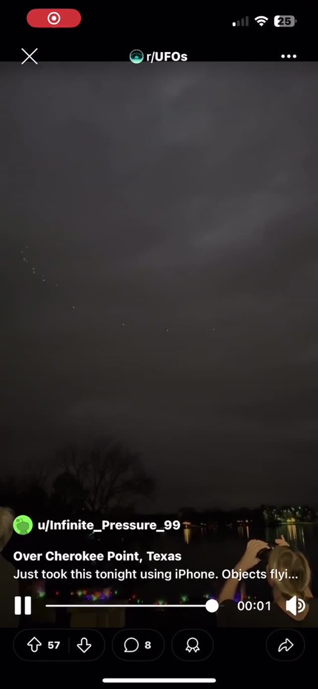 Video Of Texas Orbs Deleted
