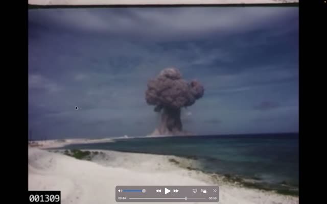 UFO Video – Pacific Proving Grounds (May 21, 1958)