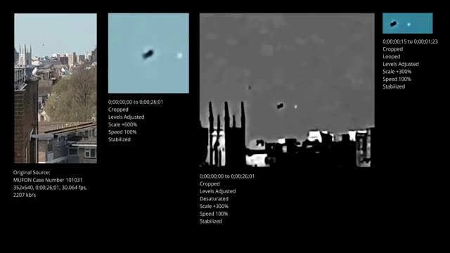 UFO Video – Brighton, UK (2023)