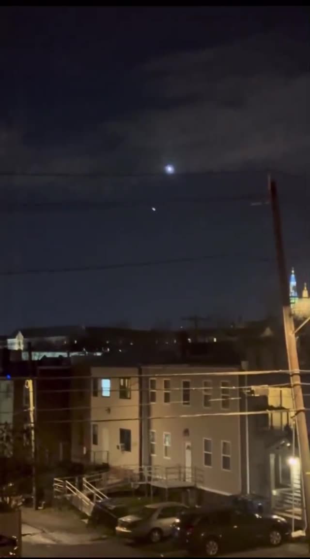 UFO Video – Washington DC (May 1, 2024)