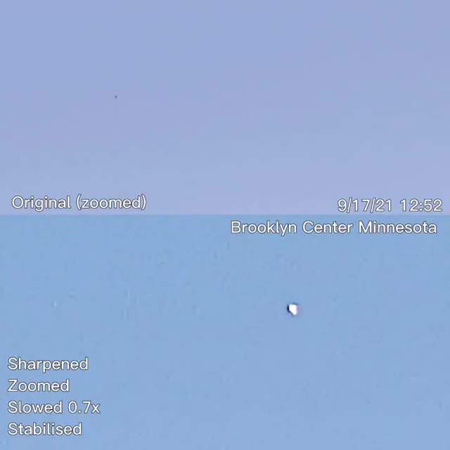 UFO Video – Minnesota (September 17, 2021)