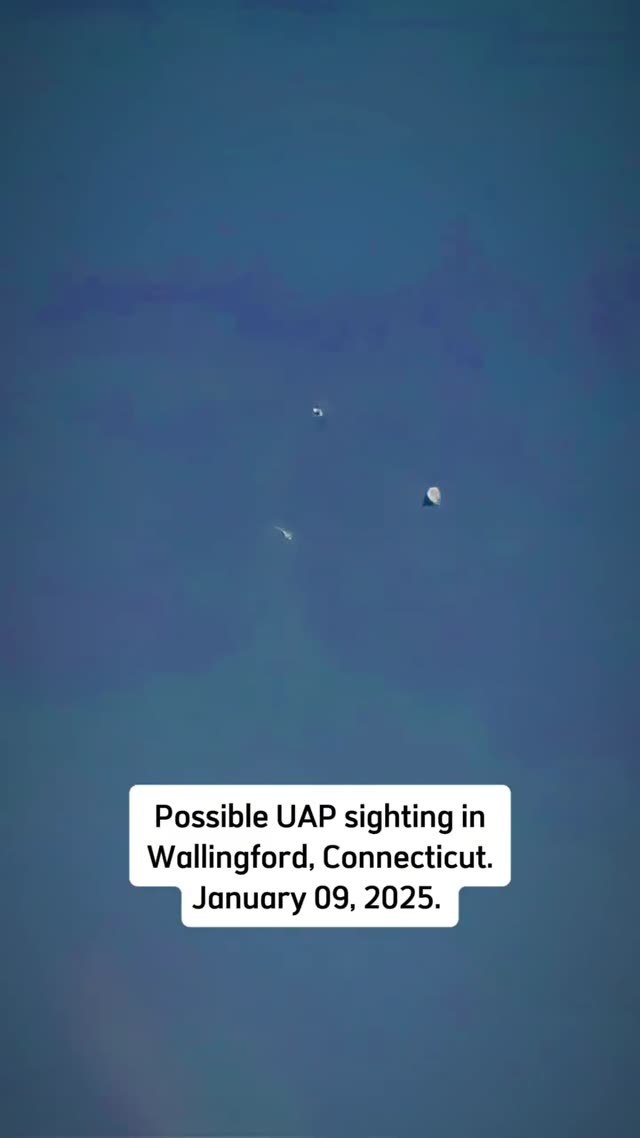 UFO Video – Wallingford, Connecticut (January 9, 2025)